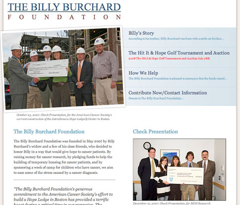 http://thebillyburchardfoundation.org/